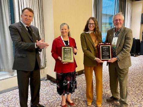 Dr. Fred Phillips, Anne Tillery, Dr. Nelia Dunbar, Dr. John Metesh